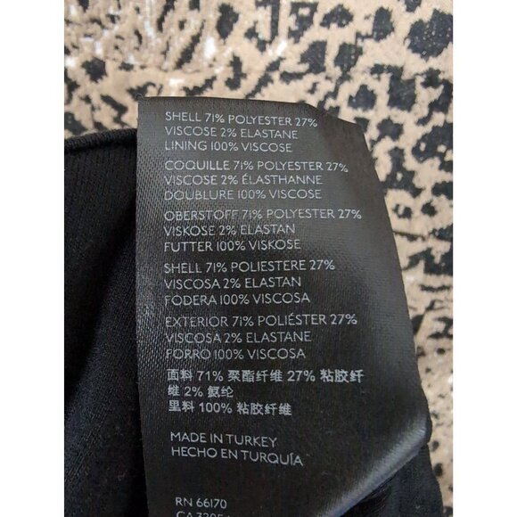 Anthropologie Maeve Mini Dress Women 12 Leopard Print Back Bow Cut Out Western - Picture 9 of 12